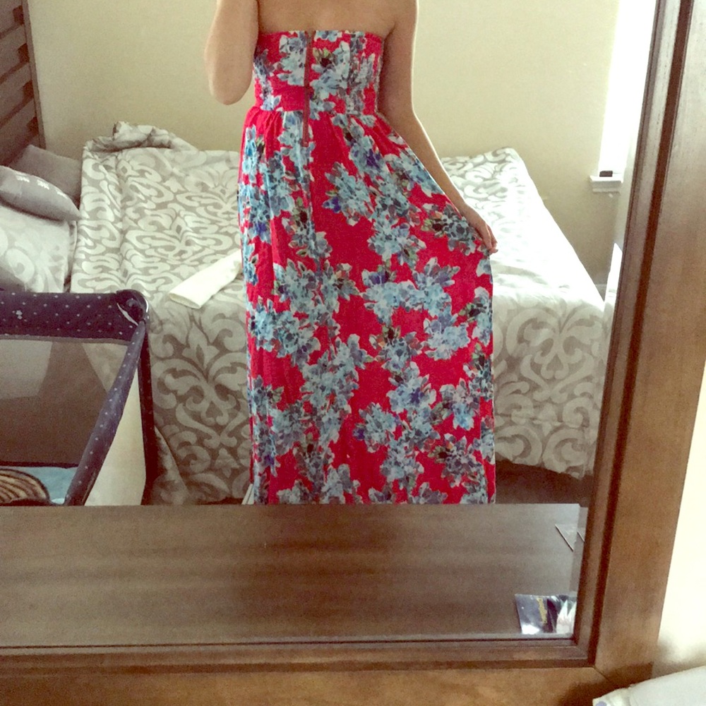 Floral maximum dress
