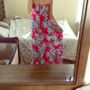 Floral maximum dress