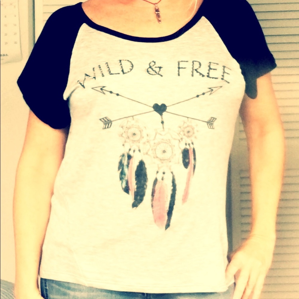 Urbanx Wild and free t-shirt