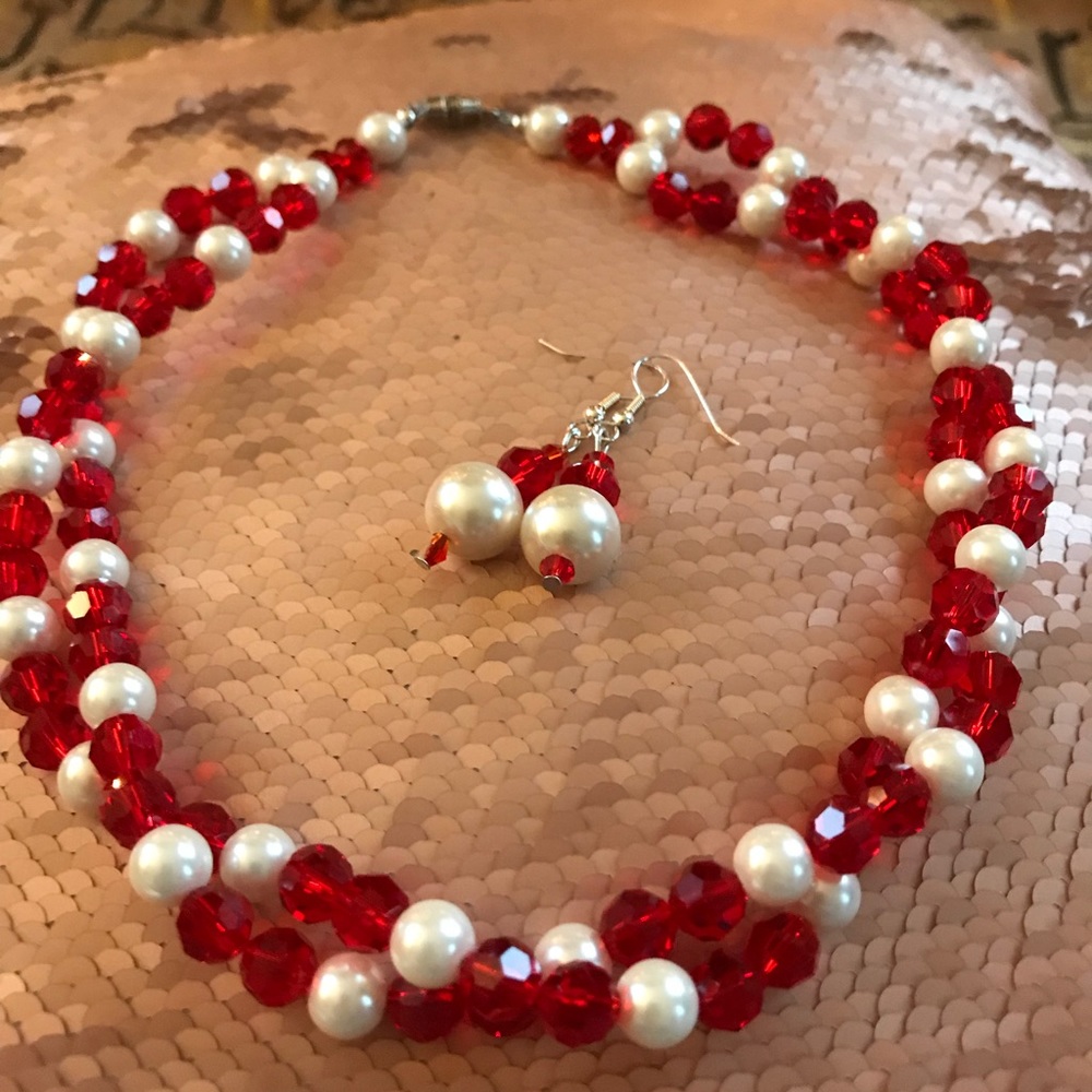Jewelry set- necklace and earrings
