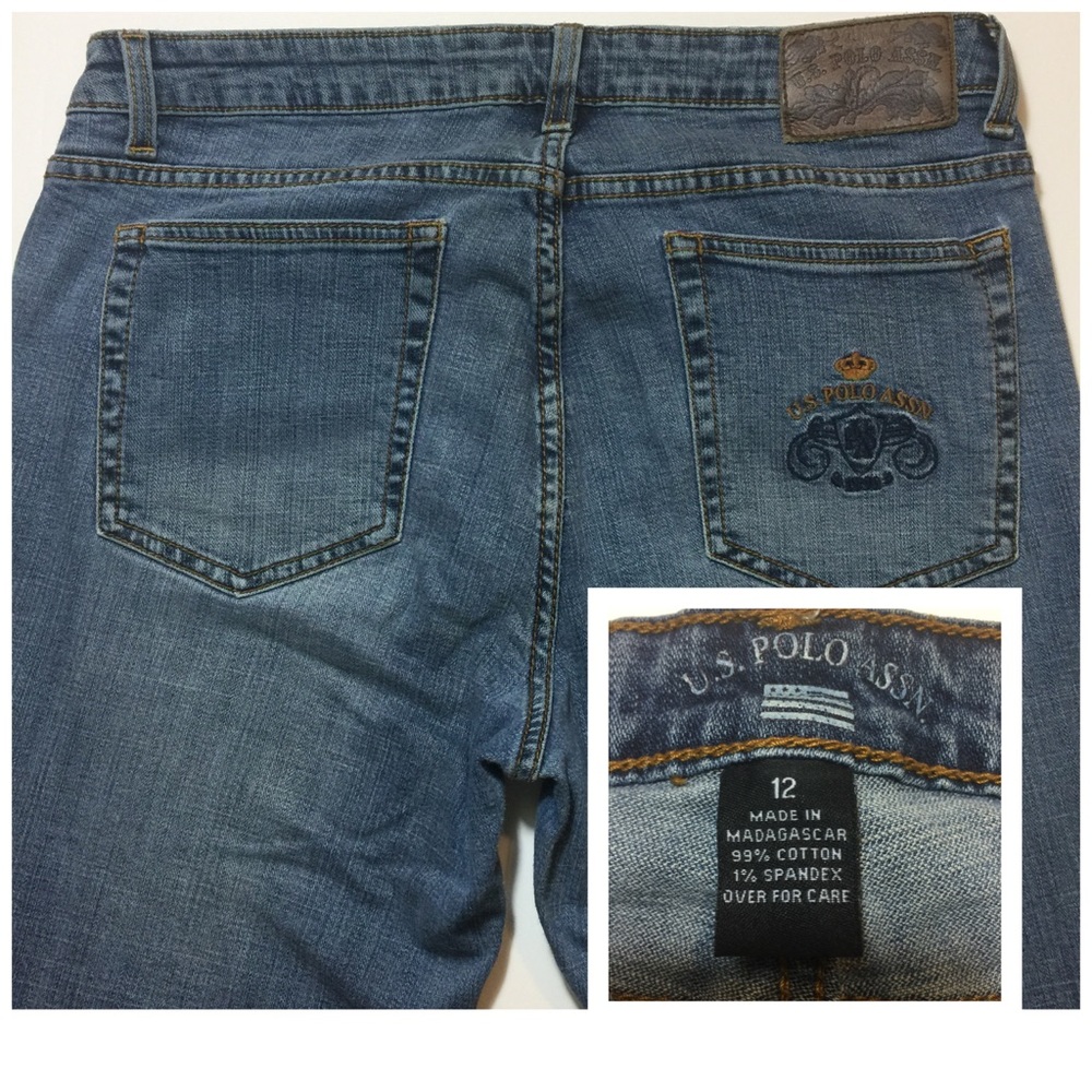 US Polo Assn Juniors Jeans w/ back pocket logo