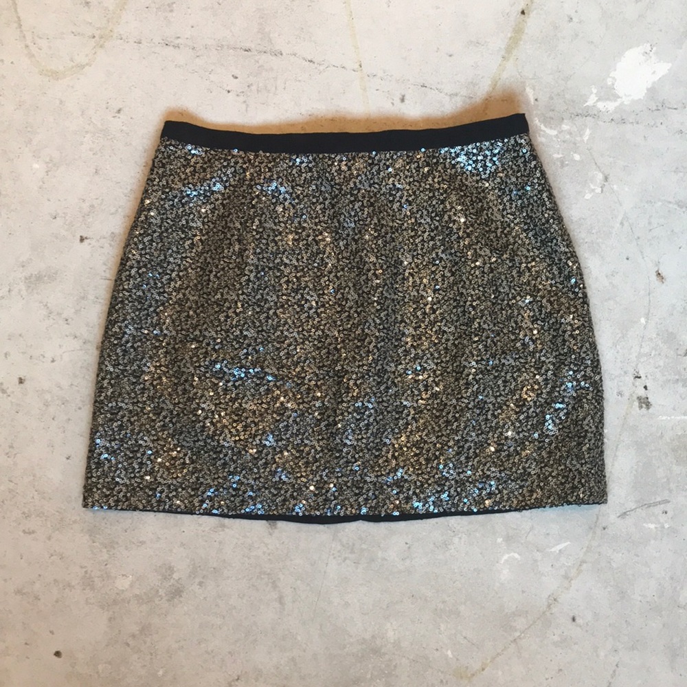 NWT Tibi Sequin Mini Skirt