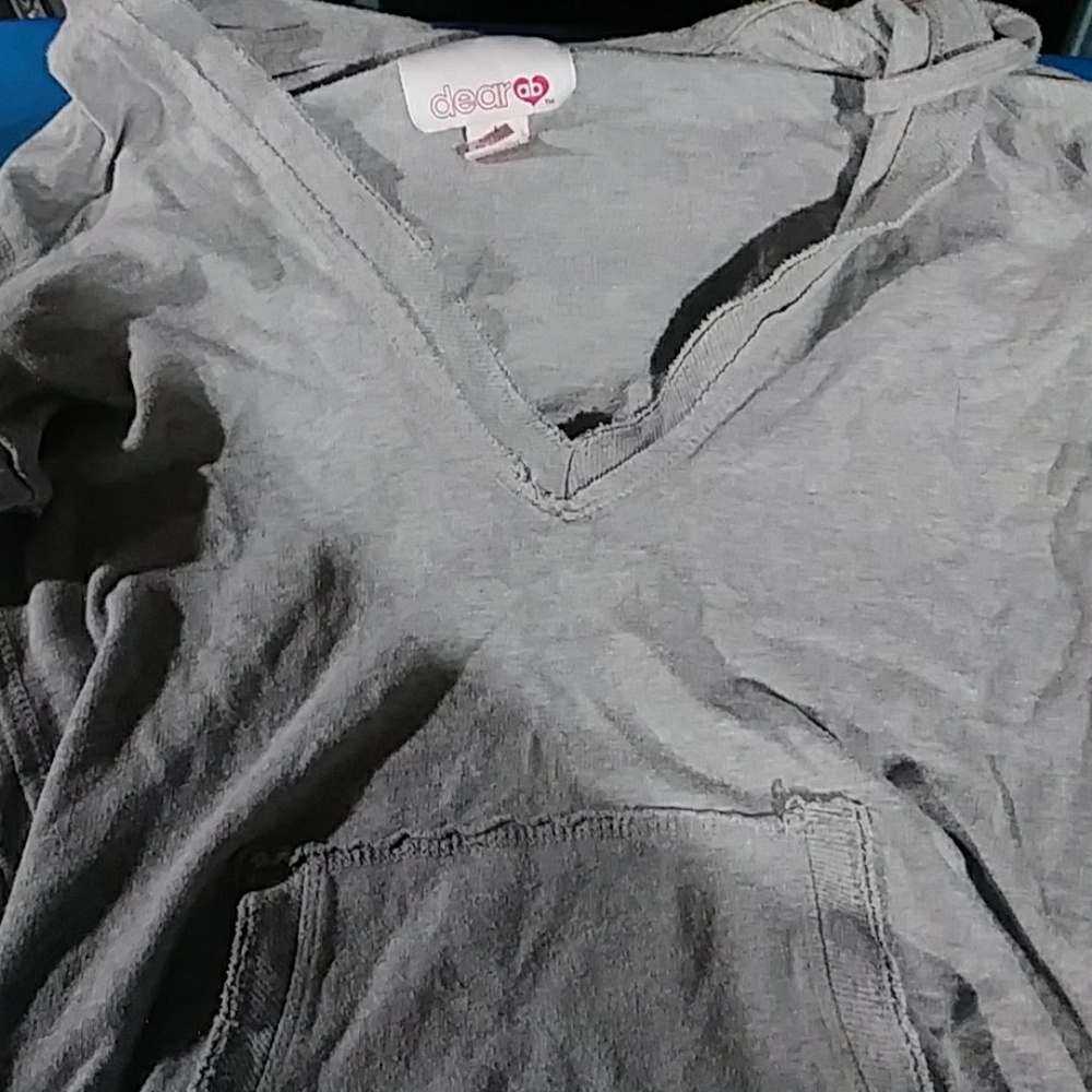 Grey hoodie
