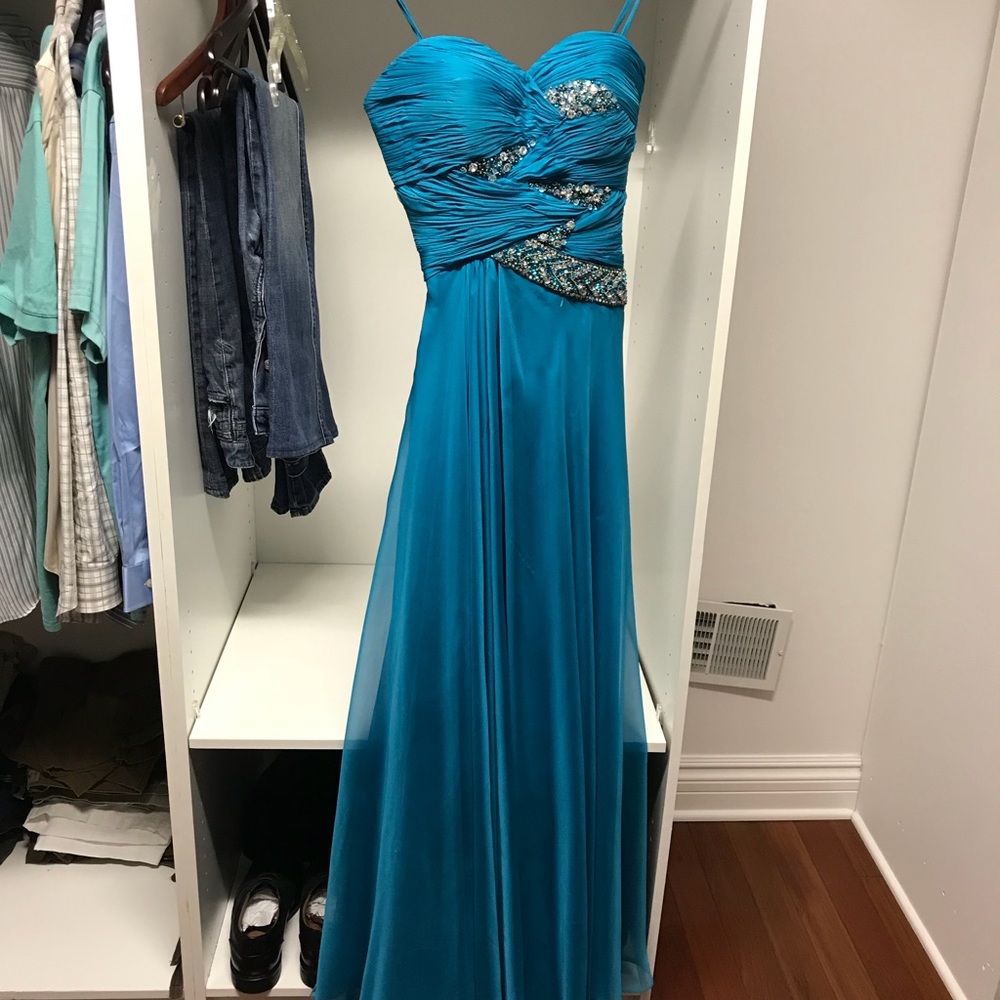 Sherri Hill long dress. Worn once, size 0