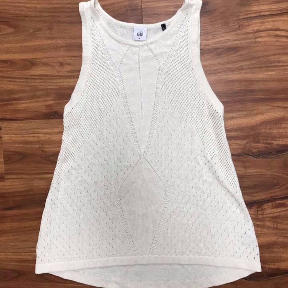 Light knit tank top
