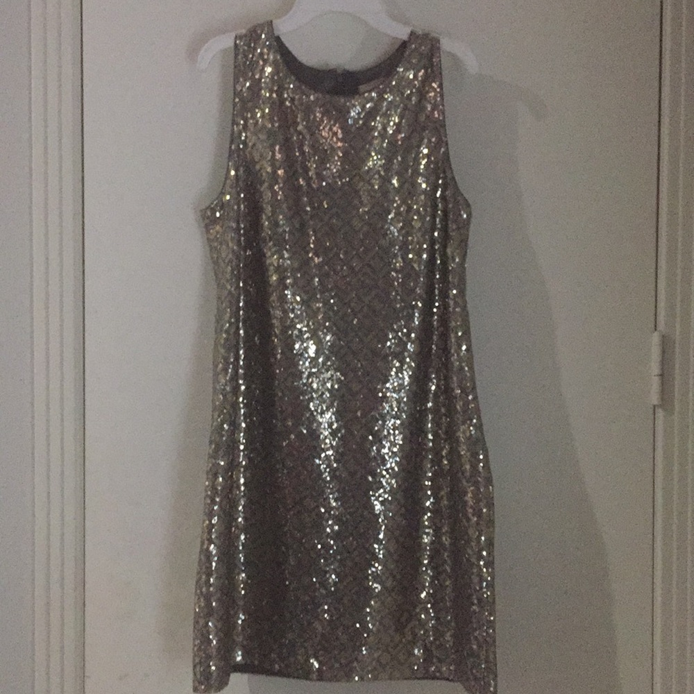 Banana republic sequenced cocktail dress