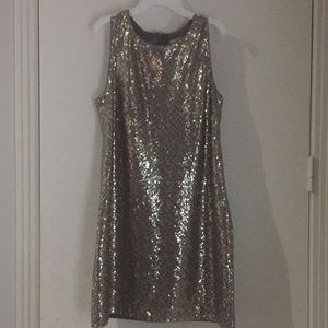 Banana republic sequenced cocktail dress