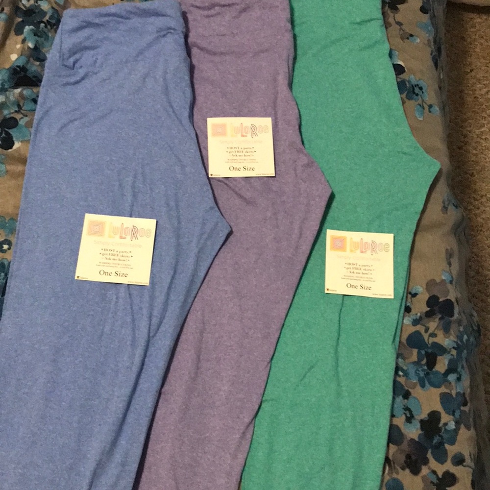 🚨UNICORNS🚨🦄 OS Lularoe 3 Heatherd Pairs