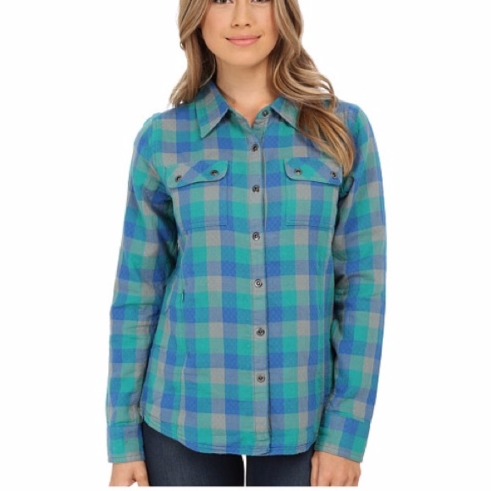 NWOT PrAna Bridget Plaid Shirt/Jacket