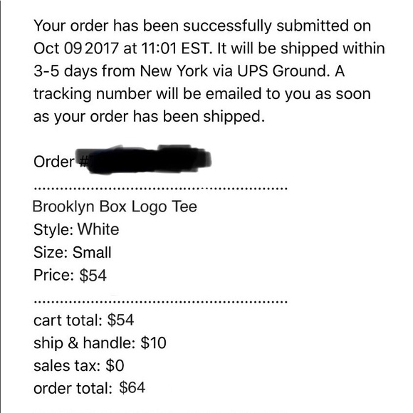 Supreme Brooklyn box logo tee - Picture 3 of 3