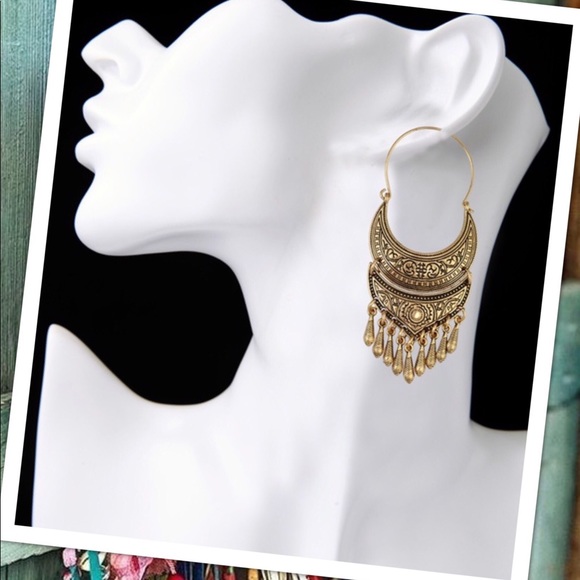gypsi Jewelry - Boho Turkish statement earrings