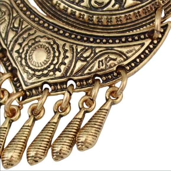 Boho Turkish statement earrings - Picture 4 of 6
