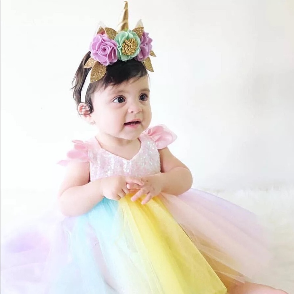 Unicorn tutu dress