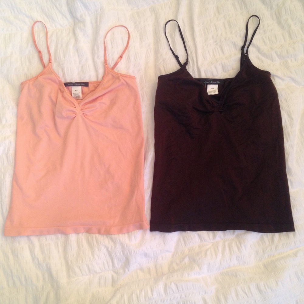 Stretchy Built-In Bra Camisole Tanks!