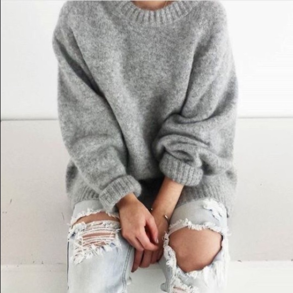 H&M premiums mohair blend in oversized fit