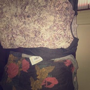 Two shirts & leggings