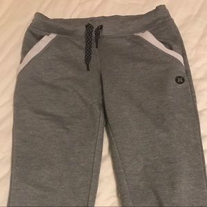 Women’s Hurley sweatpants.