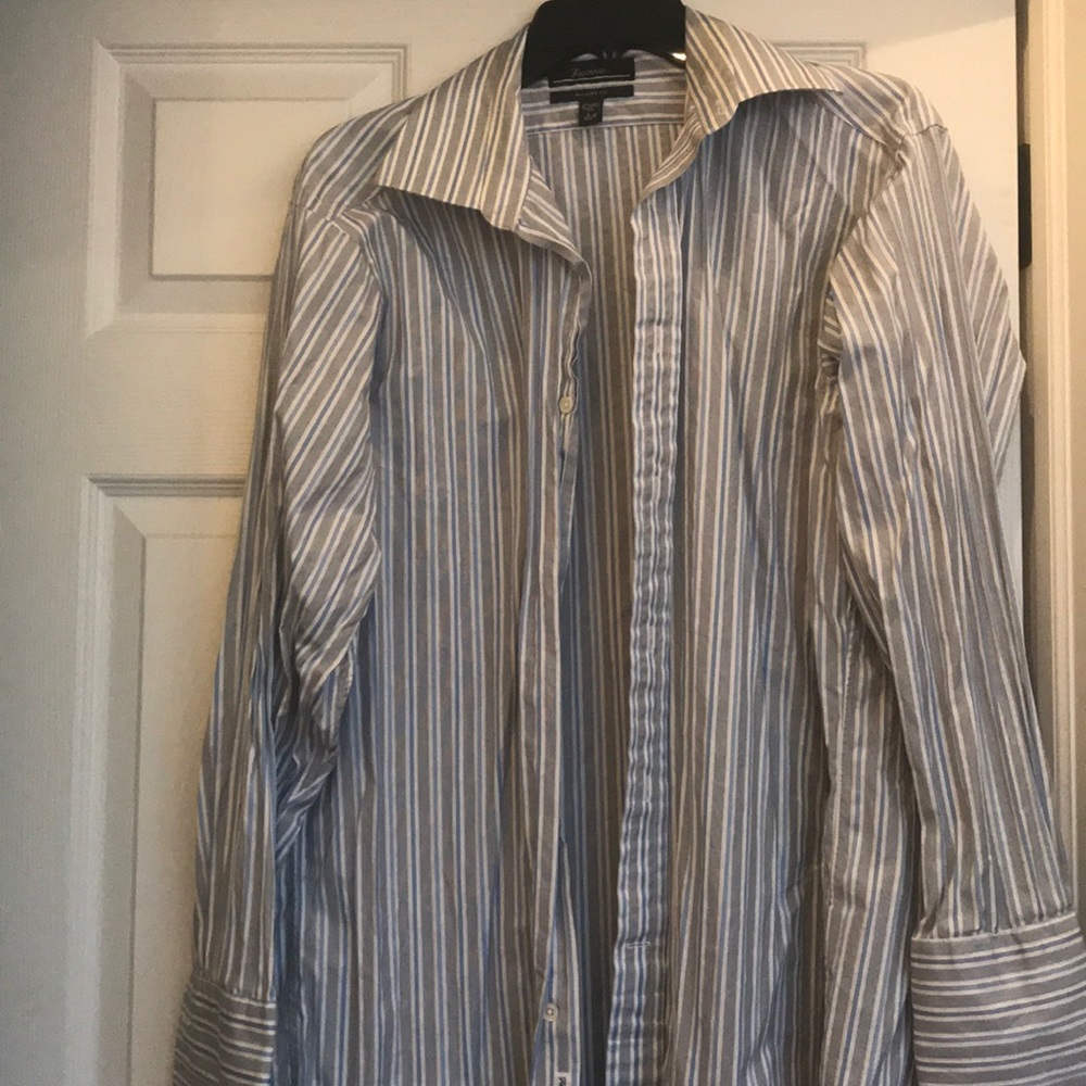 Faconnable Button Down Shirt - image 2