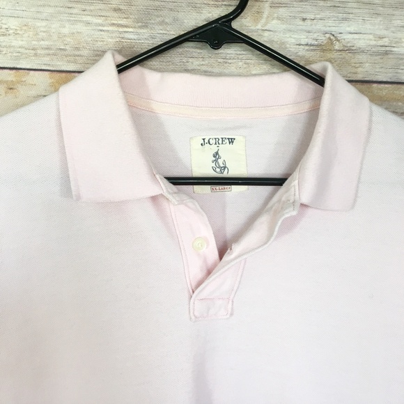 J. Crew Classic Polo Shirt in Light Pink NWOT - Picture 3 of 6