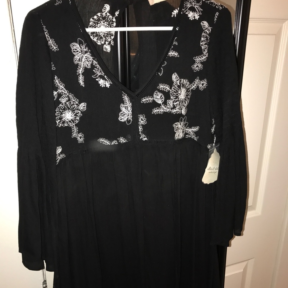 Altard state large bell sleeve dress