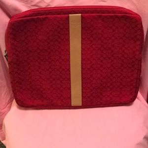 NWOT Coach Laptop case
