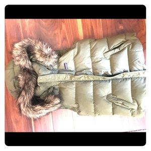 Penfield sage green down vest S