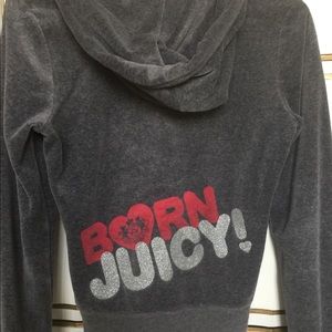 Juicy Couture “BORN JUICY” Velour Jacket