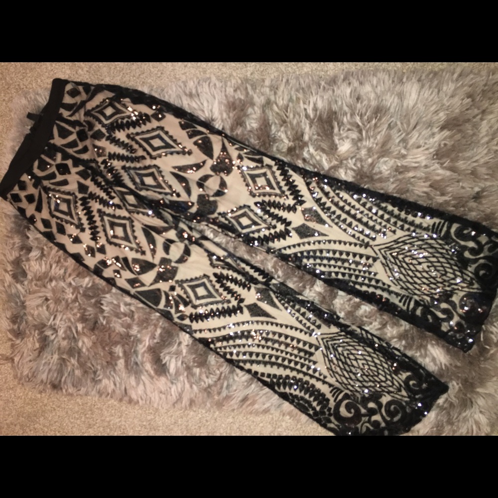Lace pants