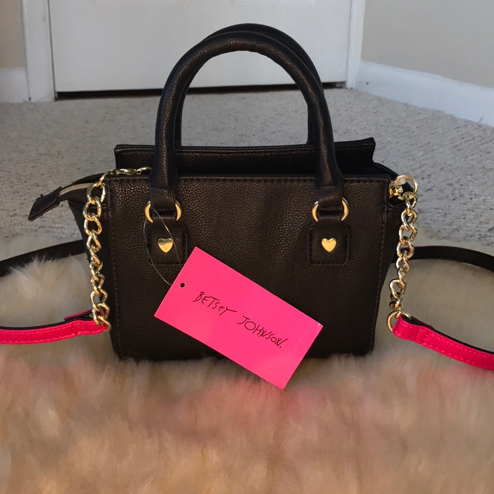 NWT!  Betsey Johnson Mini Crossbody bag - Picture 4 of 5