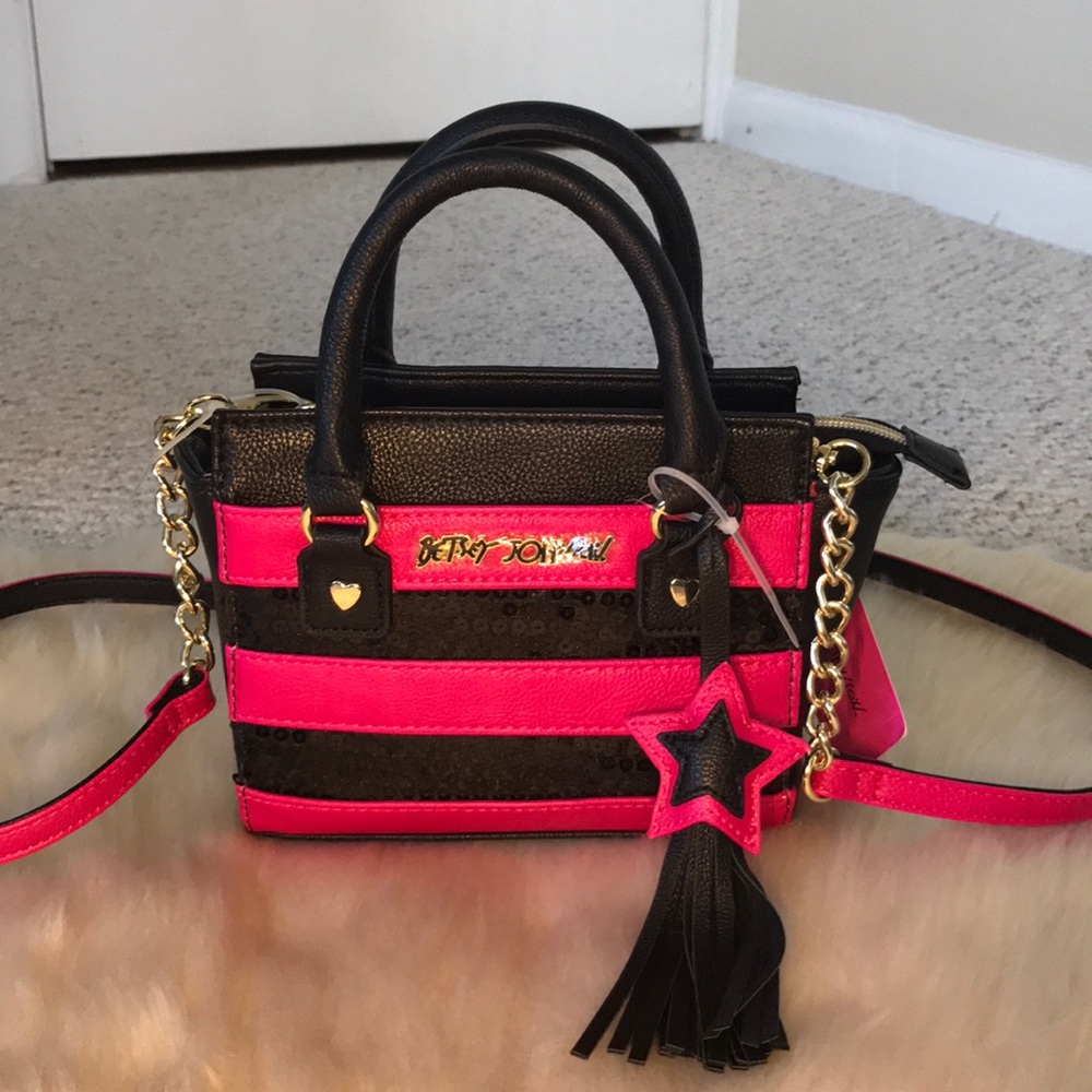 NWT!  Betsey Johnson Mini Crossbody bag - Picture 5 of 5