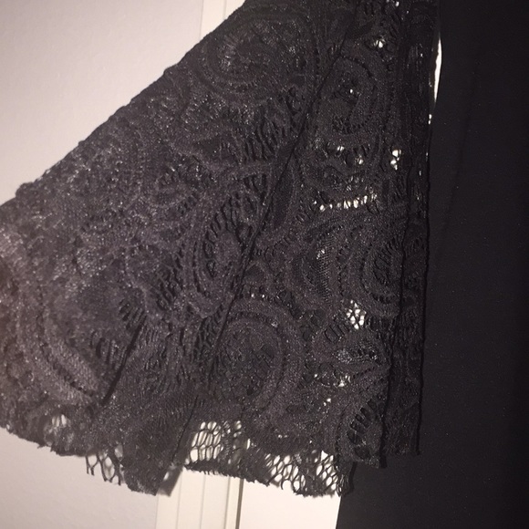 Off shoulder black cocktail dress size large - Picture 2 of 3