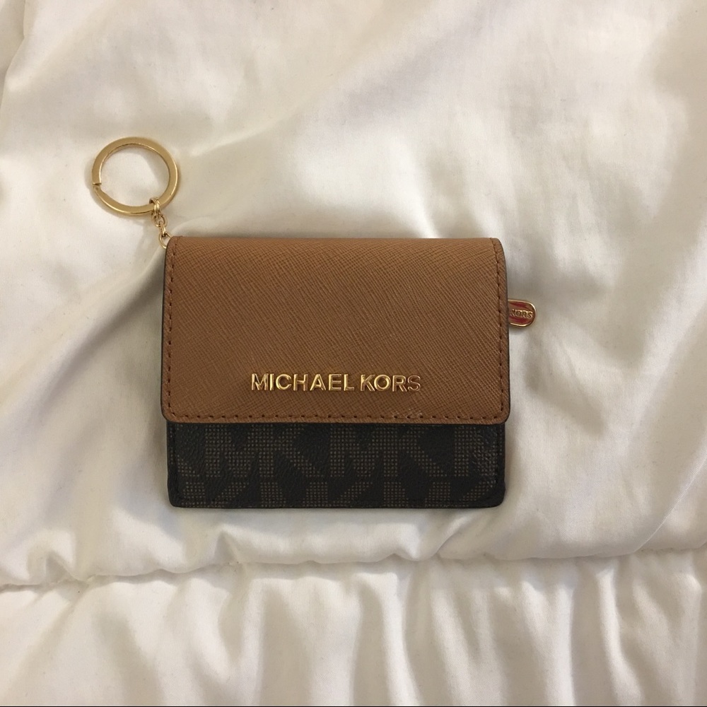 Michael Kors keychain and ID holder