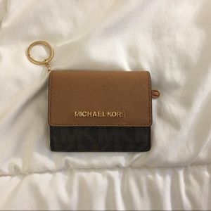 Michael Kors keychain and ID holder