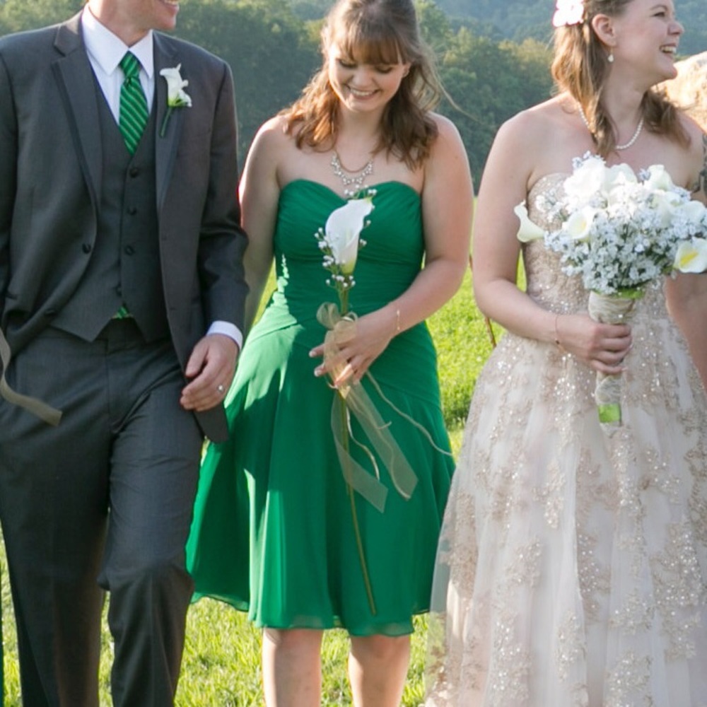Beautiful green formal dress