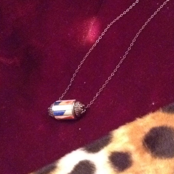 ABSOLUTELY GORGEOUS VINTAGE GEM NECKLACE - Picture 2 of 4