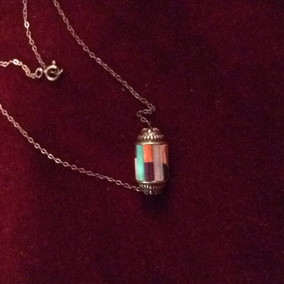 ABSOLUTELY GORGEOUS VINTAGE GEM NECKLACE - Picture 3 of 4