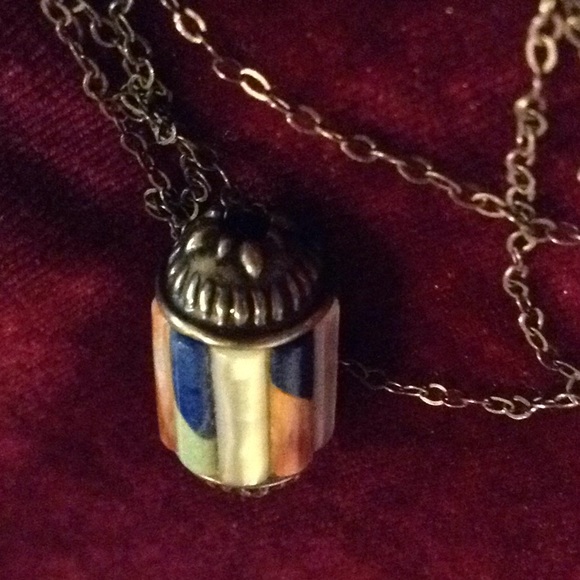 ABSOLUTELY GORGEOUS VINTAGE GEM NECKLACE - Picture 4 of 4