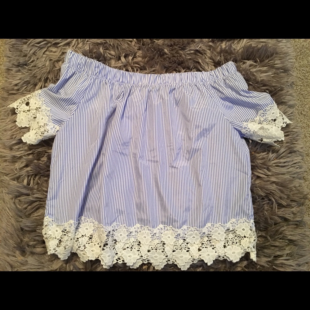 Off the shoulder shirt