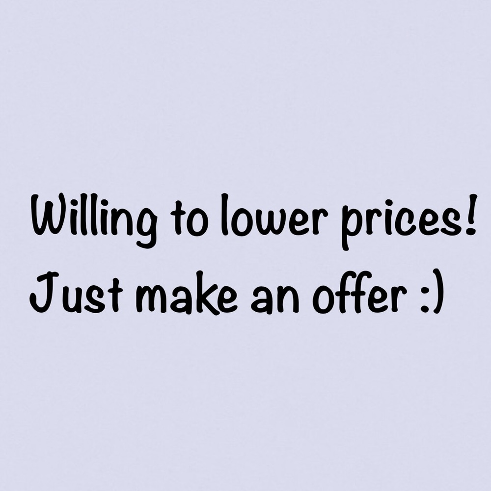 Open to Offers! Please share