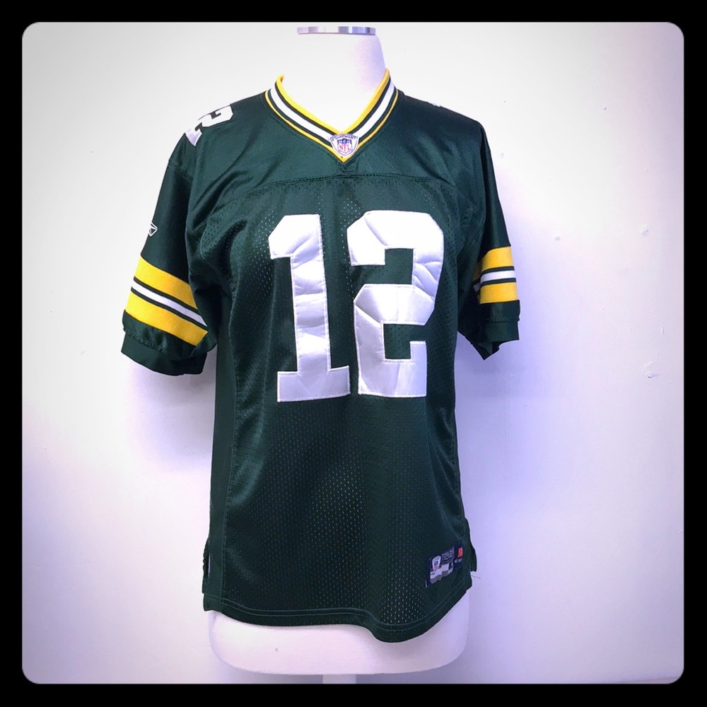 ARRON ROGERS OFFICIAL NFL GAME YOUTH JERSEY