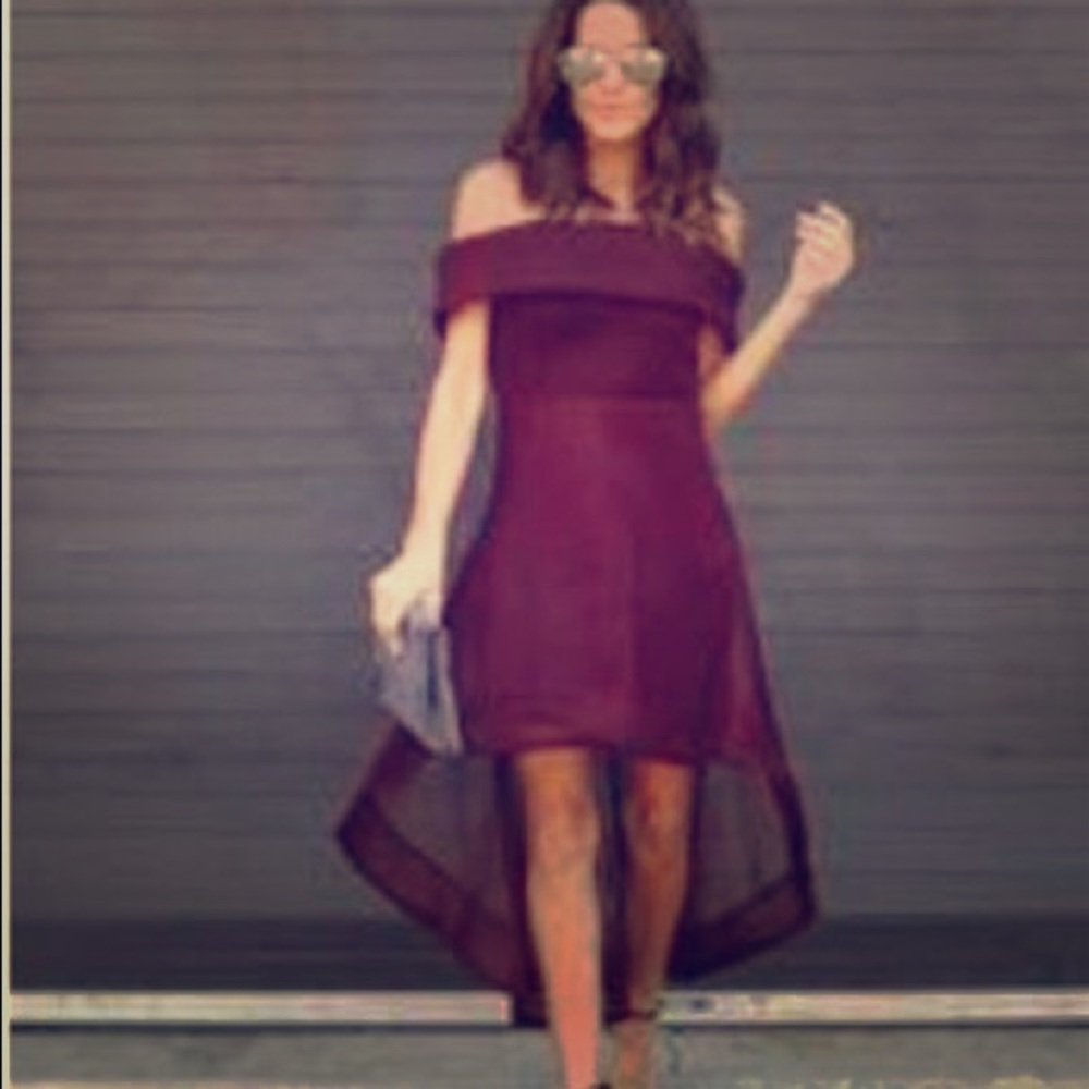 Vici Heiress High/Low Cocktail Dress