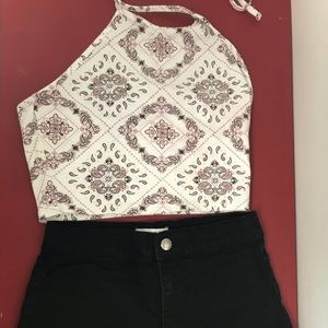 Cute Little Sexy Jean Short Outfit