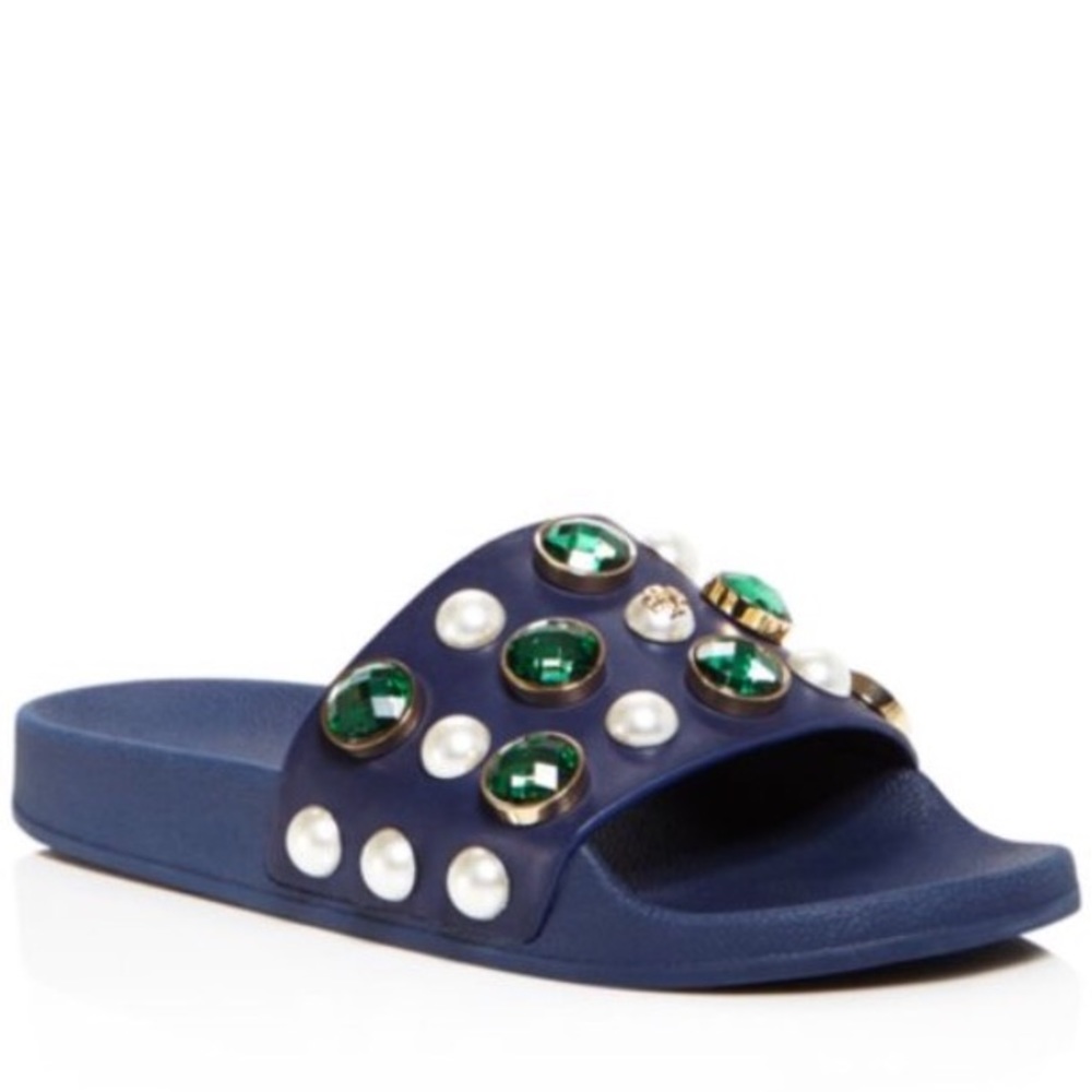 Tory Burch Embellished Slides