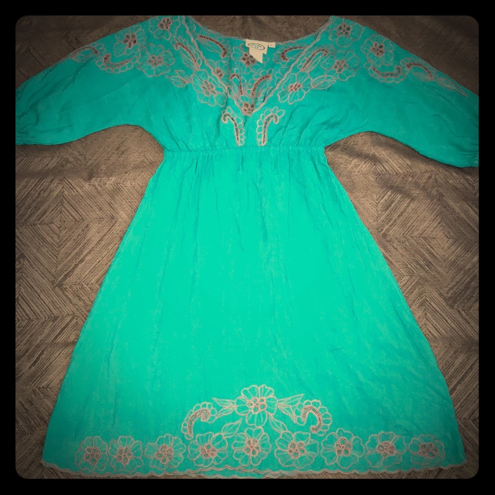 Turquoise Cocktail dress