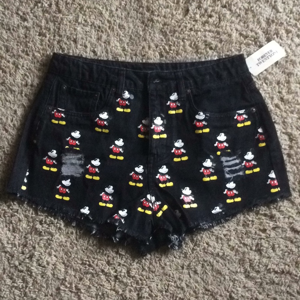 Mickey Mouse shorts