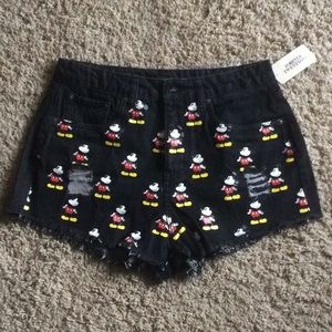 Mickey Mouse shorts