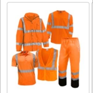 Safety Reflective SweatShirt Construction Sz M