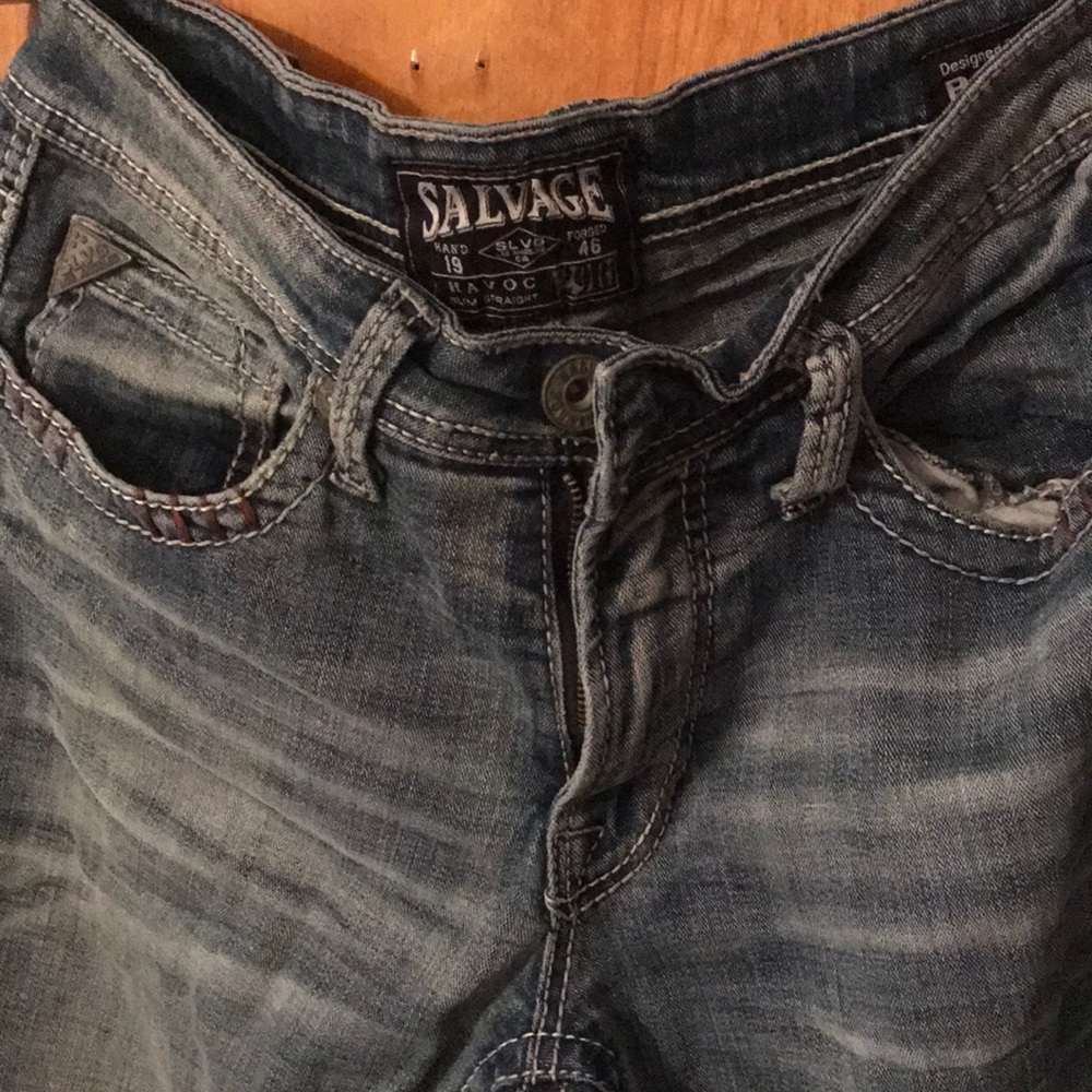 Men’s Buckle Jeans