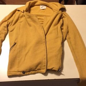 yellow Free People jacket