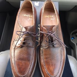 Men's deer skin Alan Payne Wimbley Oxford shoe 10M